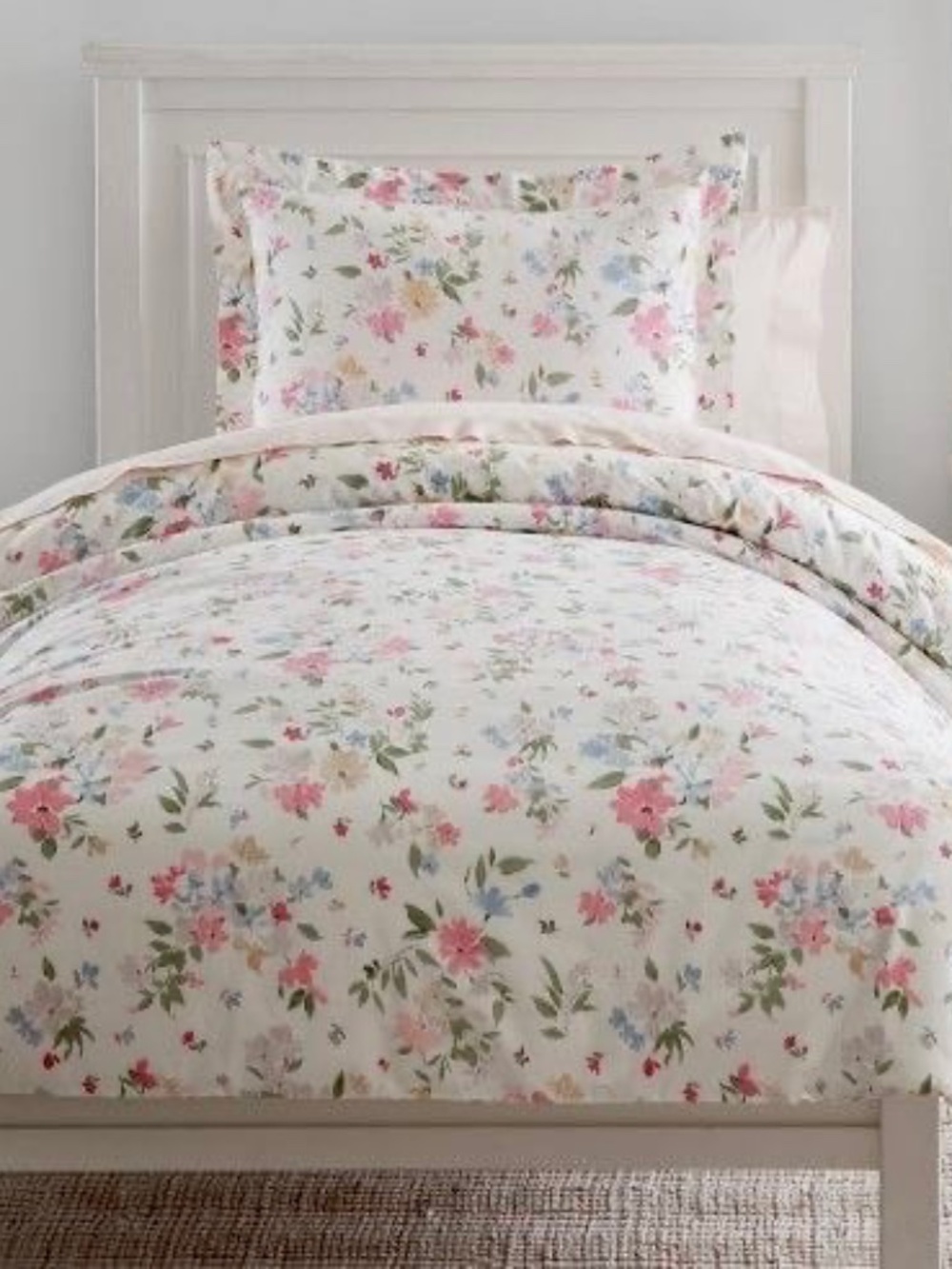 Pottery Barn Monique Lhuillier Tuileries Organic Duvet Set Full/Queen + 2 Shams
